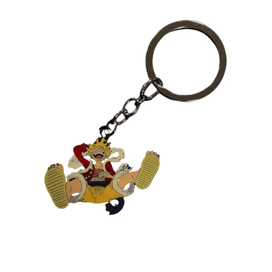 Gear 5 Luffy One Piece Metal Keychain