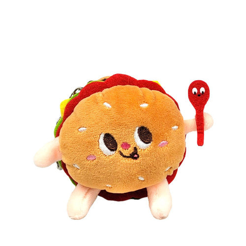 Burger Plushie Bag Charm