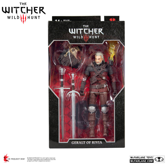 McFarlane Toys (The Witcher Wild Hunt) Geralt Of Rivia (Wolf Armor)