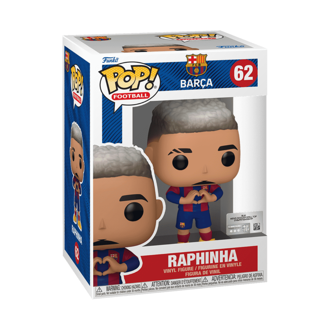 Raphinha FC Barcelona Funko Pop Vinyl Figure 62