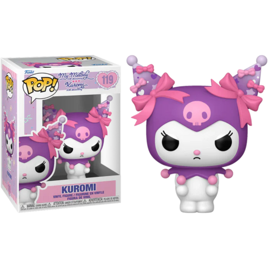 Funko Pop! vinyl figure of Kuromi with packaging on a white background