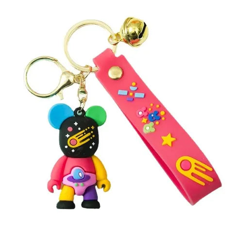 Brick Bears Space Keychains (Rubber)