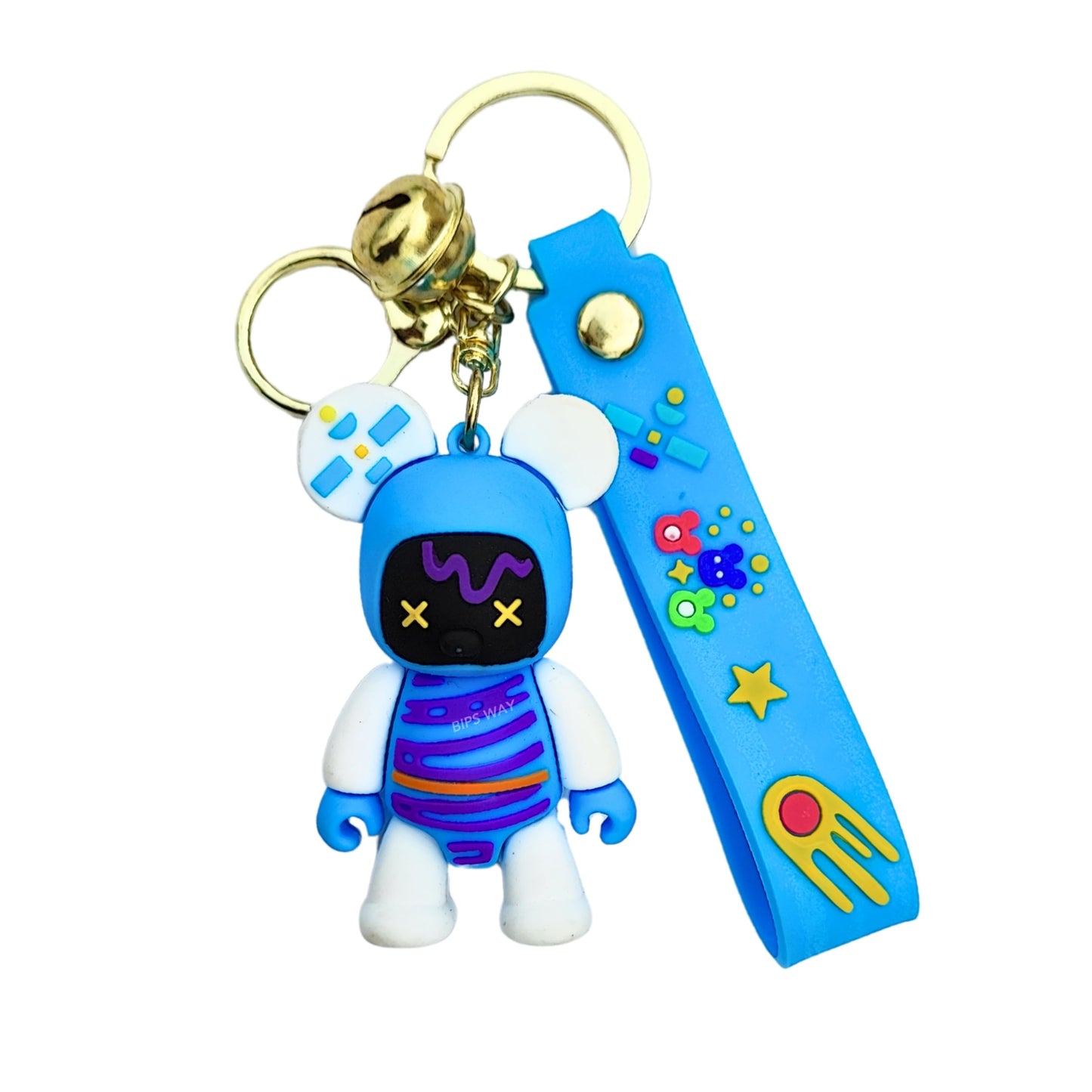 Brick Bears Space Keychains (Rubber)