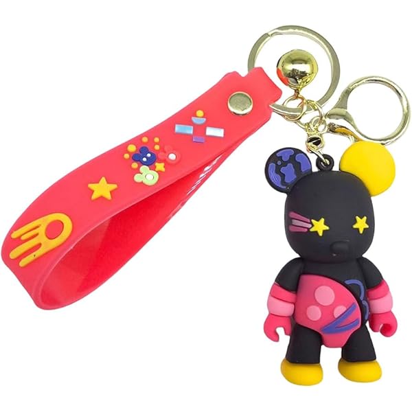 Brick Bears Space Keychains (Rubber)