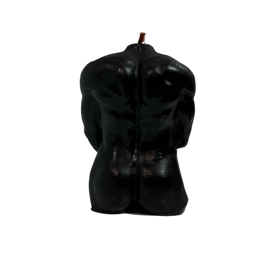 Male Body Candle with arms