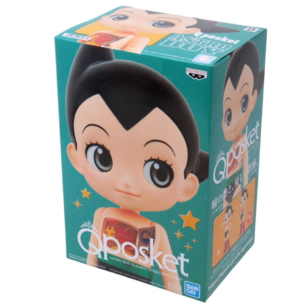 Banpresto Bandai Astro Boy Q Posket Version B Collectible Figure, 13 cm
