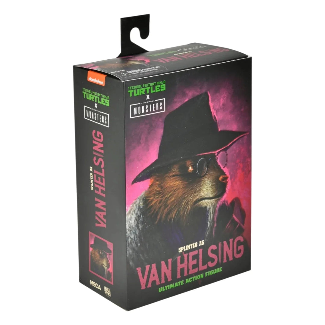 NECA Ultimate Splinter as Van Helsing (Universal Monsters x TMNT) Action Figure