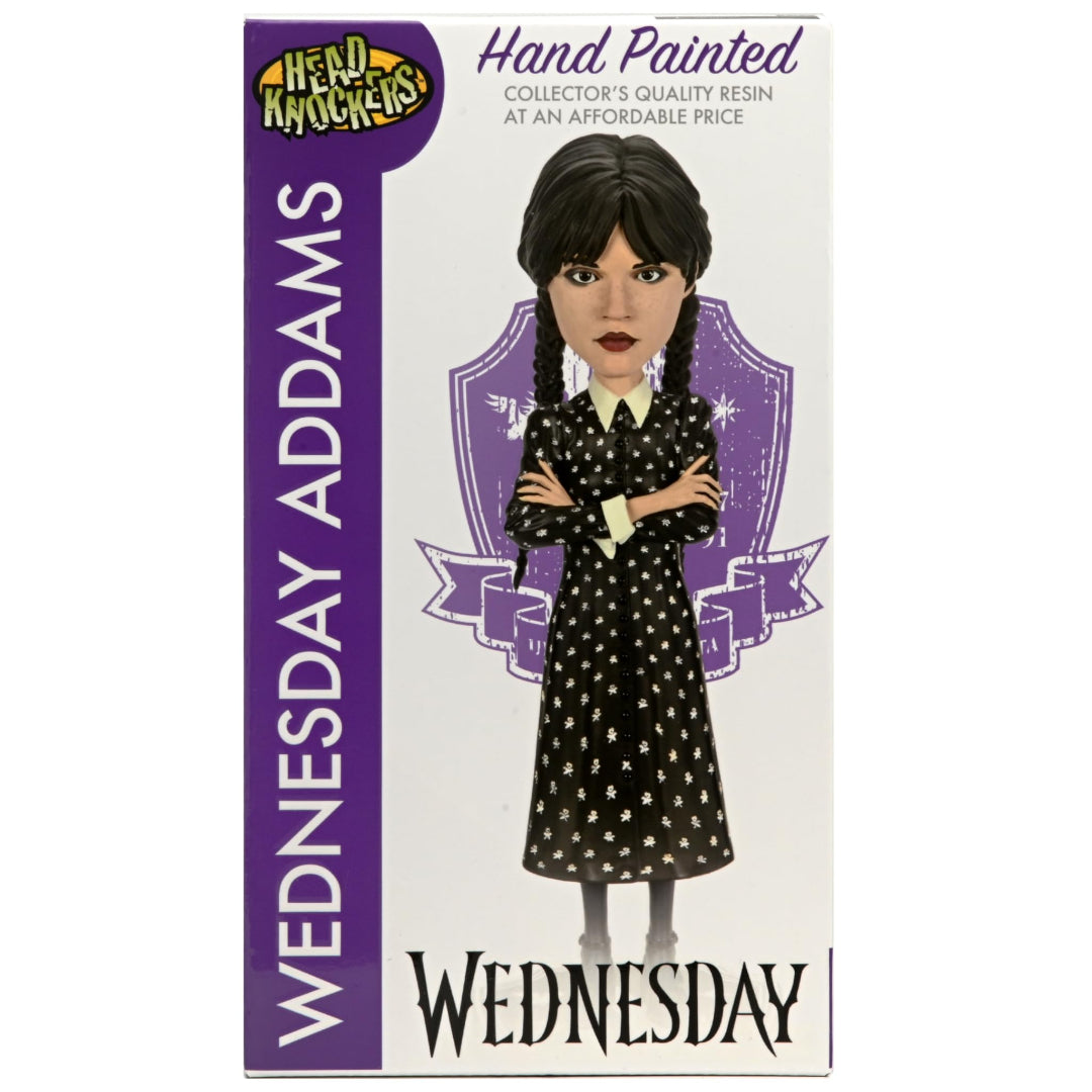 NECA Wednesday Addams (Wednesday) 21cm Head Knocker Figure