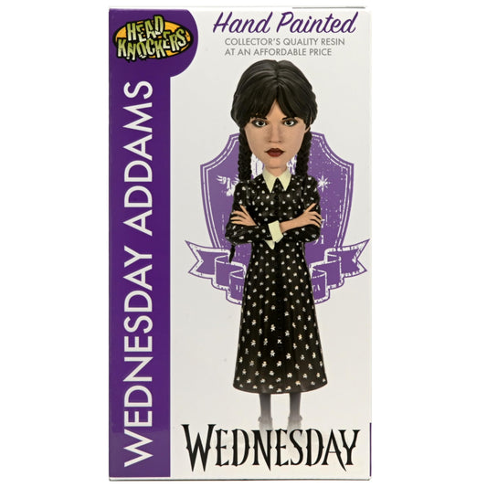 NECA Wednesday Addams (Wednesday) 21cm Head Knocker Figure