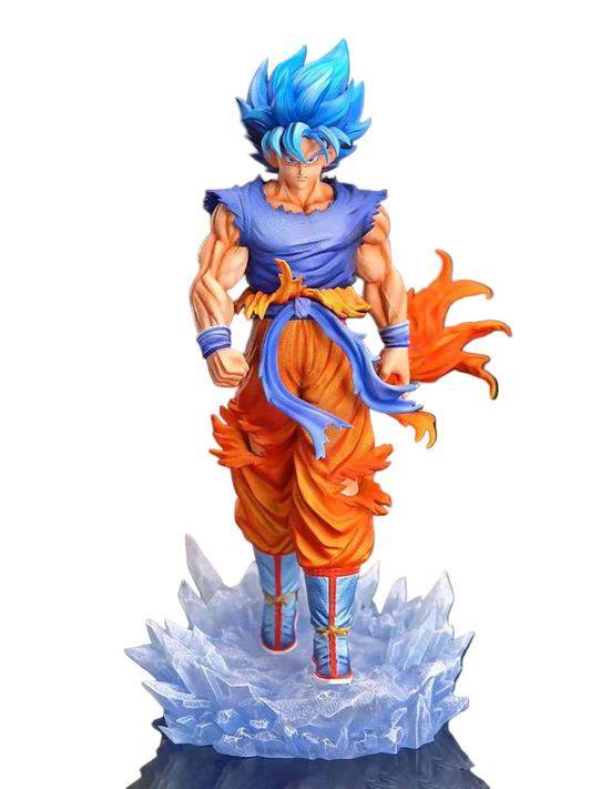 Son Goku Super Saiyan Blue (Dragon Ball Super) 33cm Figure (With Super Saiyan Red interchangeable head)