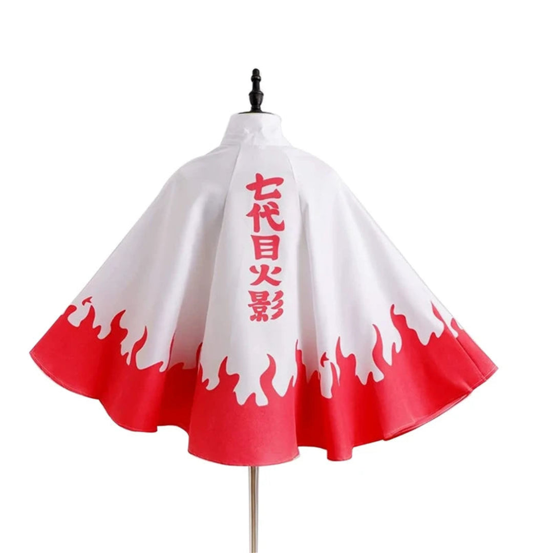 Naruto Uzumaki Seventh Hokage Cloak (Naruto Shippuden) Cosplay Costume