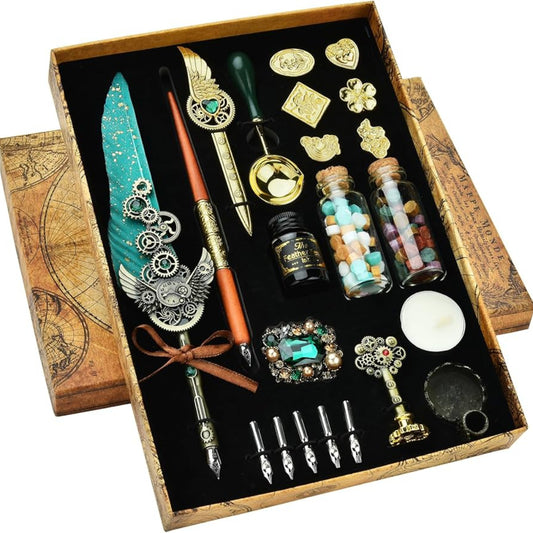 Calligraphy and Wax Seal Stamp Set