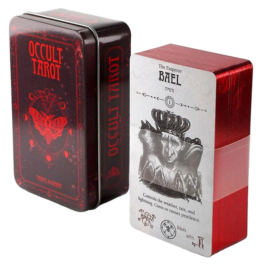 Occult Tarot Metal Box