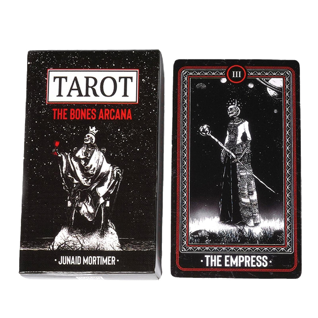 Tarot card set with 'The Empress' card displayed next to its packaging.