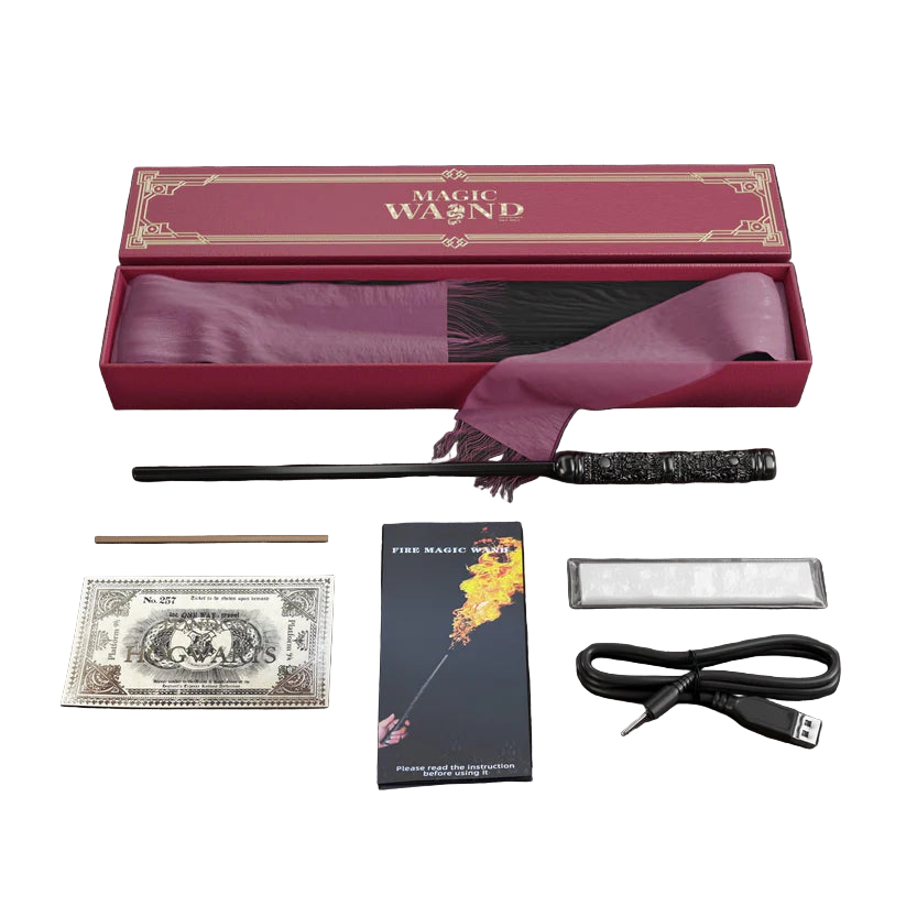 Snape Wand Incedio Fire Magic