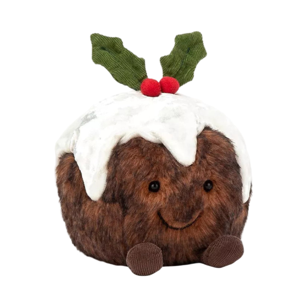 Jellycat Amuseable Christmas Pudding Bag Charm