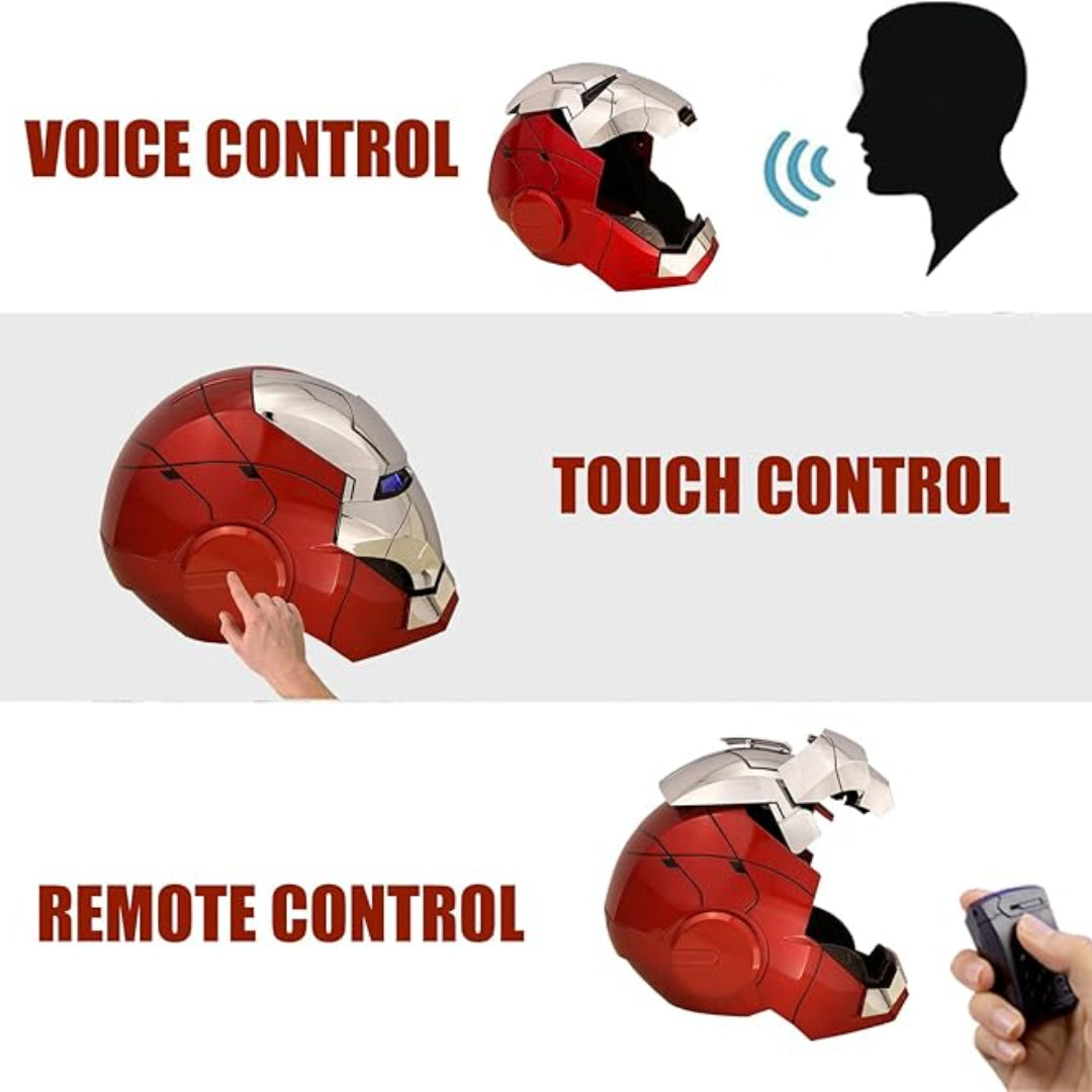 AutoKing Iron Man Mark V Wearable Electronic Helmet 1:1 Scale