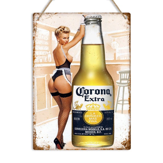 Corona Extra Beer Tin Poster (20x30cm)
