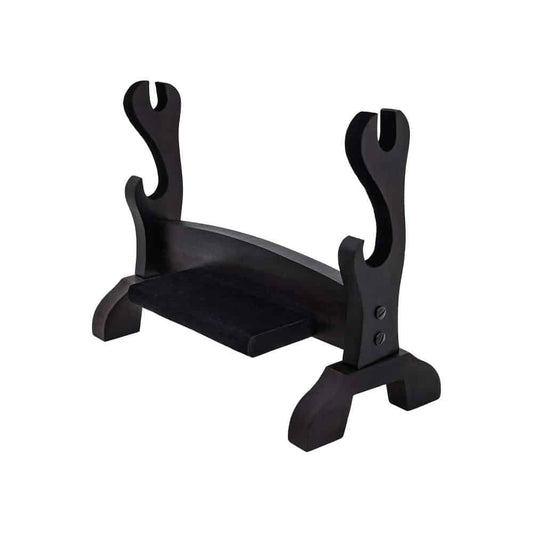 Sword Stand Wooden ( Two Tire)