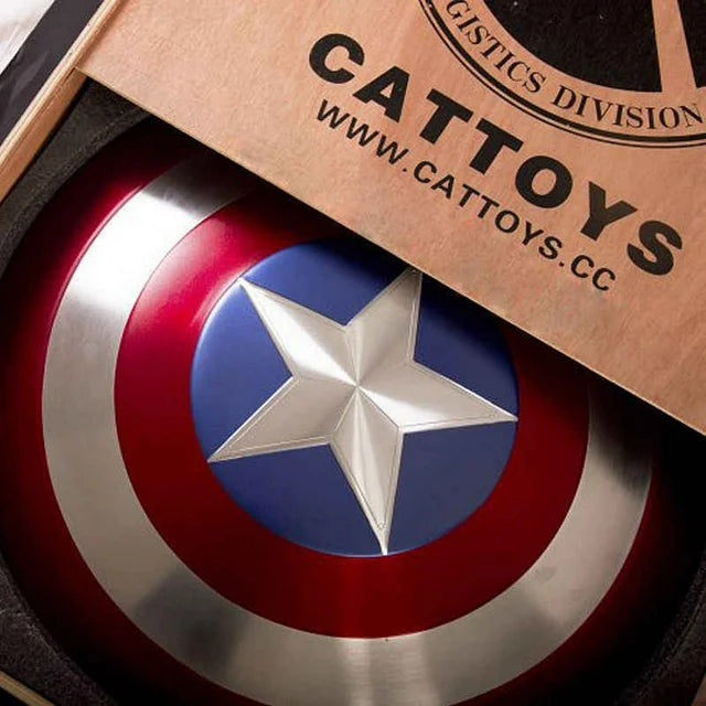Cattoys 1:1 Captain America Shield Alloy Metal Ver.