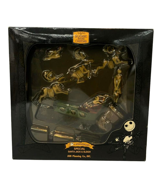Jun Planning Co., INC. The Nightmare Before Christmas 10th Anniversary Special Santa Jack & Sleigh Action Figure set