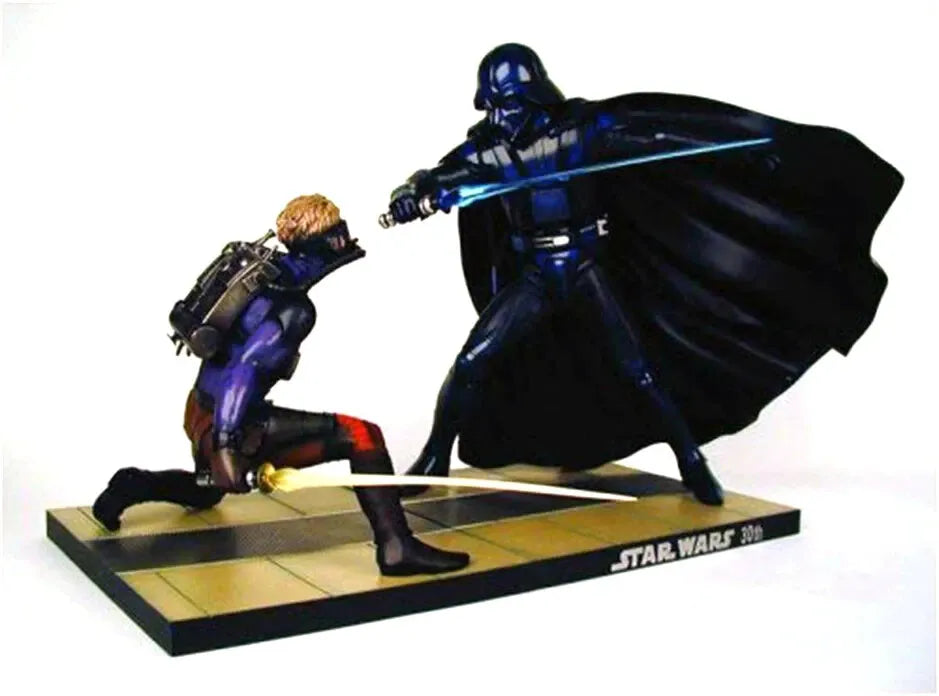 Kotobukiya Star Wars ARTFX Luke Skywalker VS Darth Vader Lightsaber Duel (1/7Scale)