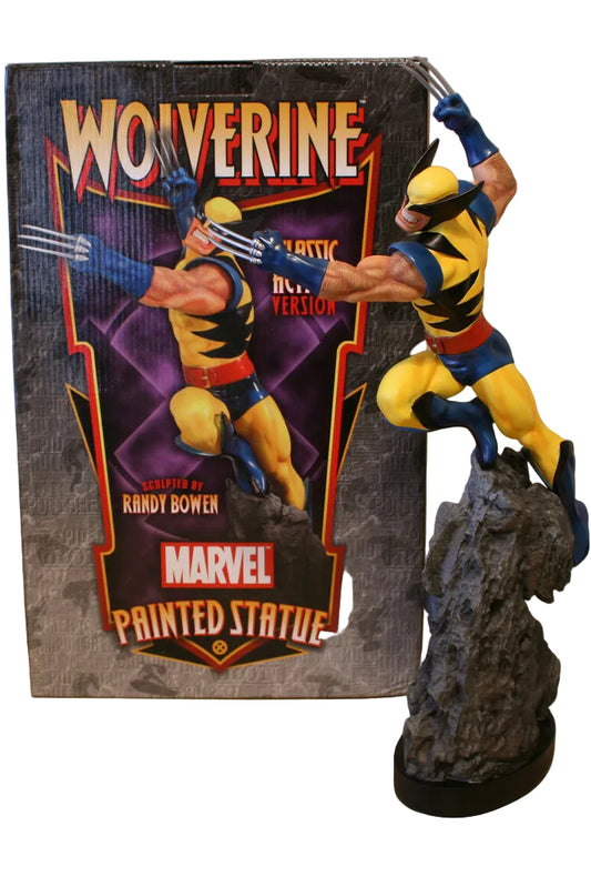Wolverine Classic Action Figure Painted Statue By Randy Bowen