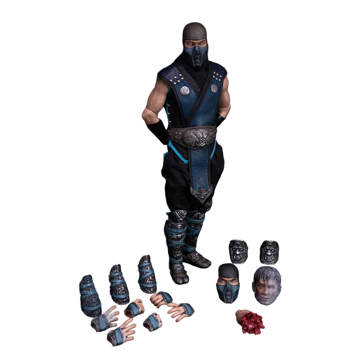 WorldBox 1/6 scale (Mortal Kombat) Sub-Zero Brother Edition action figure