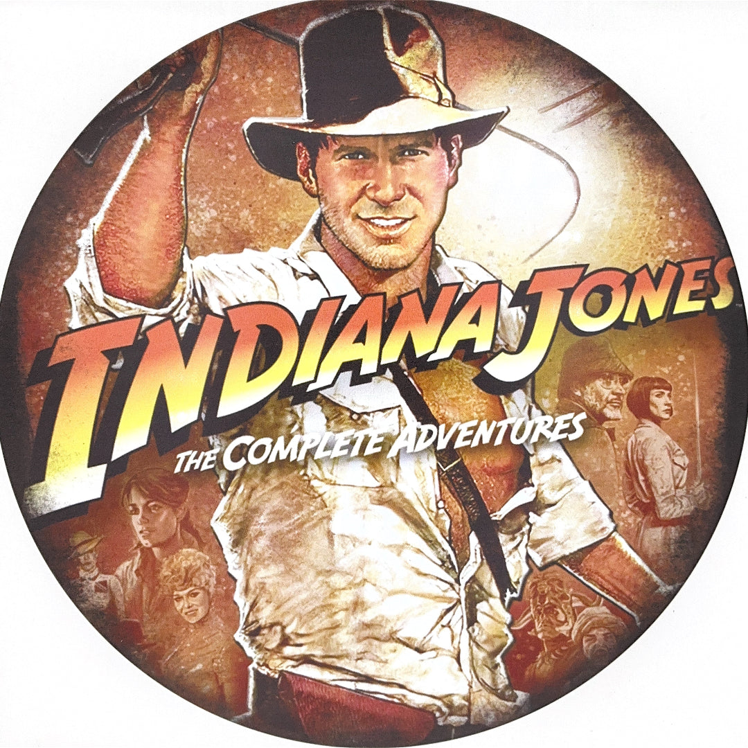 Indiana Jones Round Tin Poster