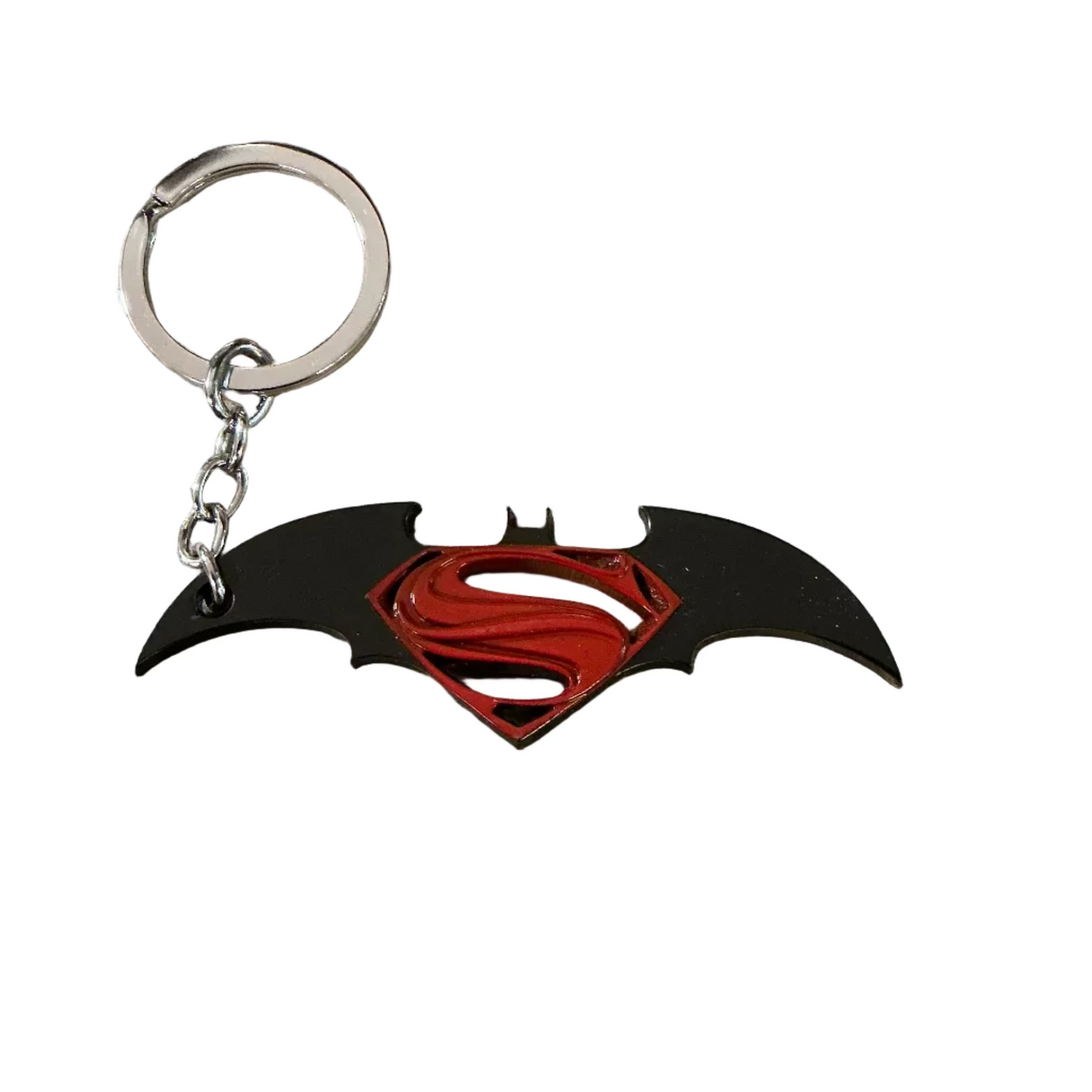 Batman vs Superman Black&Red Keychain (DC)