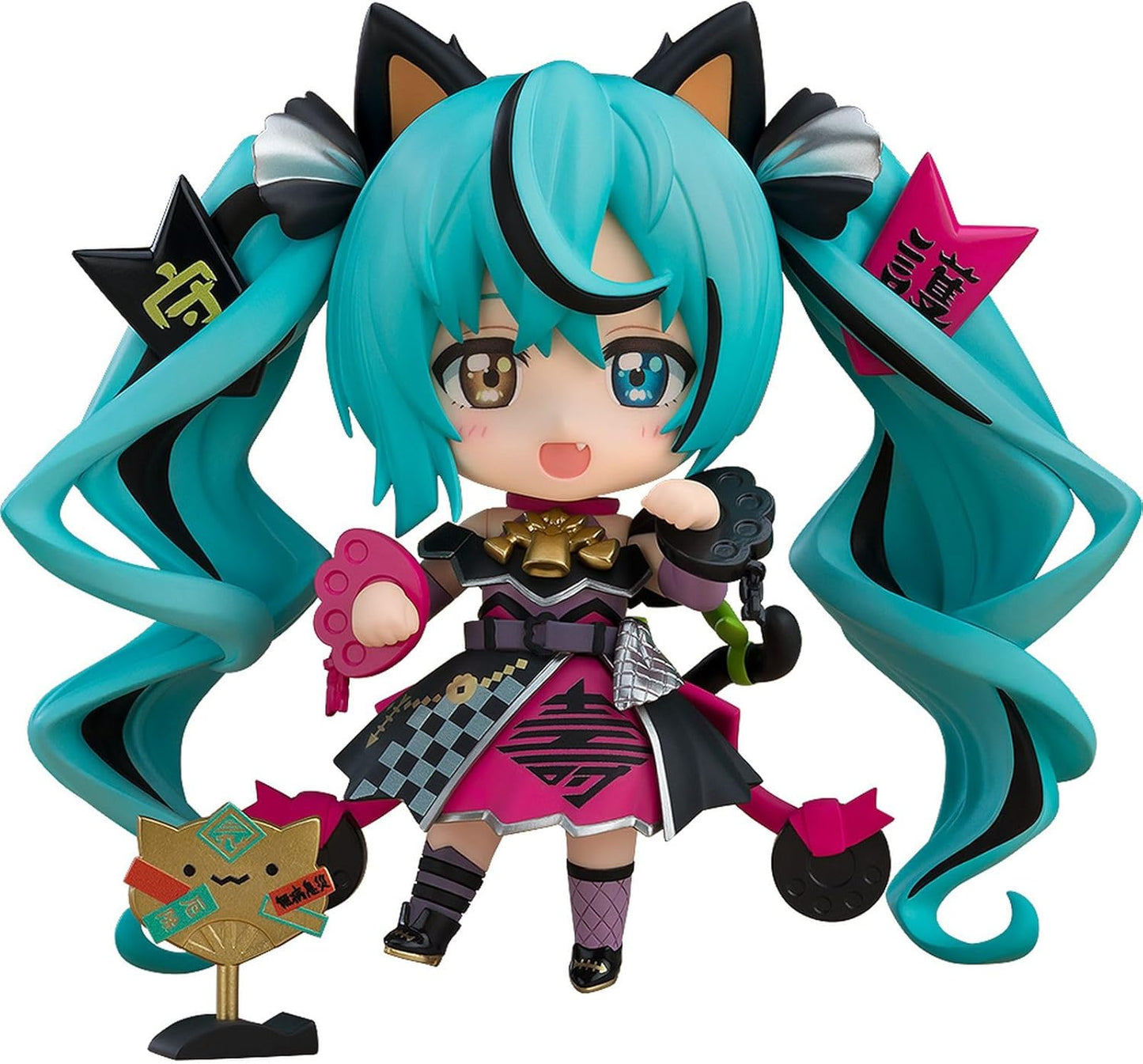 Good Smile Company Hatsune Miku Black Maneki Miku Ver. Figure, 3.9 inches (10 cm), Nendoroid #2759