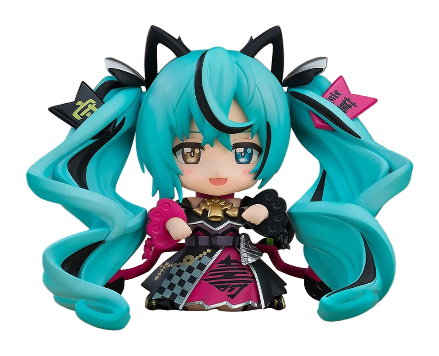 Good Smile Company Hatsune Miku Black Maneki Miku Ver. Figure, 3.9 inches (10 cm), Nendoroid #2759