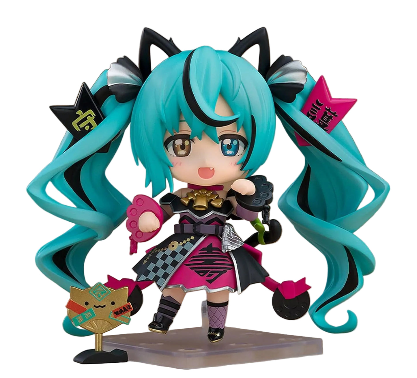 Good Smile Company Hatsune Miku Black Maneki Miku Ver. Figure, 3.9 inches (10 cm), Nendoroid #2759