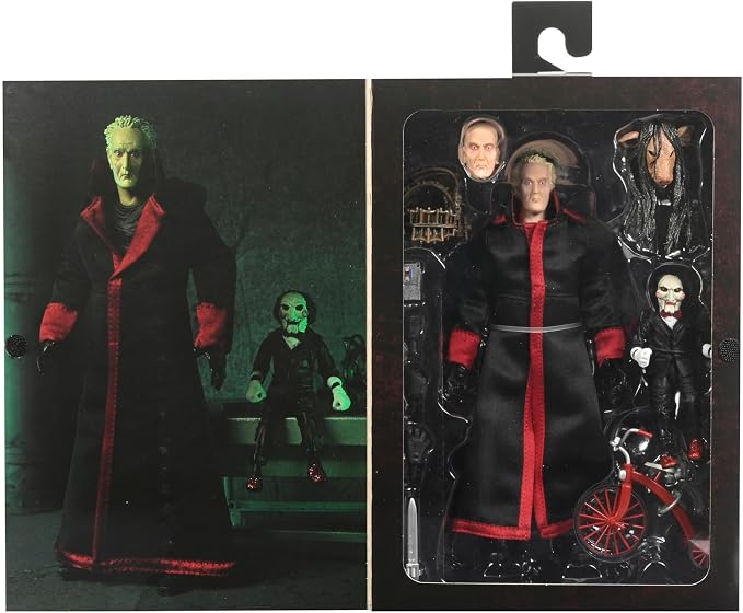 NECA (Saw) Ultimate Jigsaw Killer with Black Robe Action Figure 7 Inch
