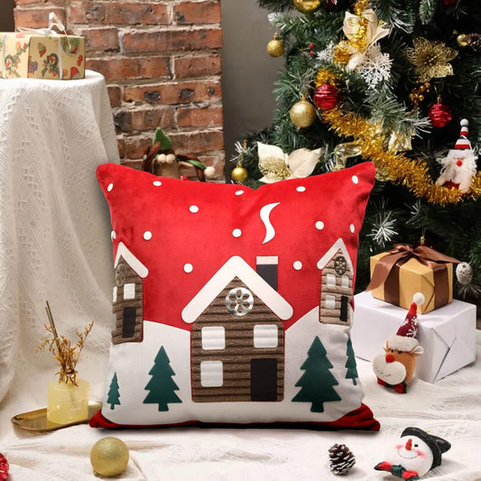 Christmas Village Cushion