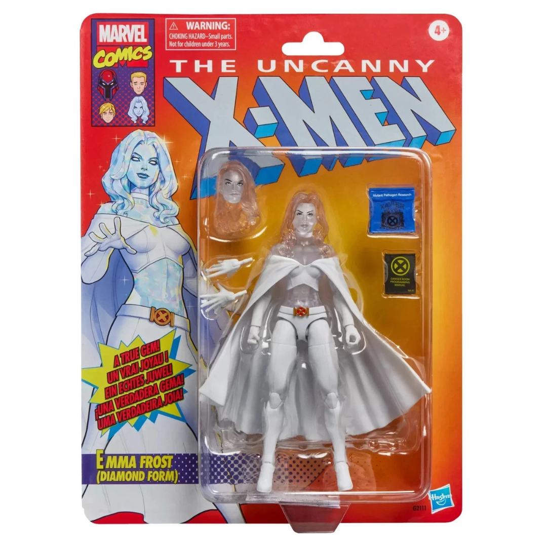 Hasbro - Marvel Legends Series Uncanny X-Men Emma Frost (Diamond Form) 6 Inch Action Figure