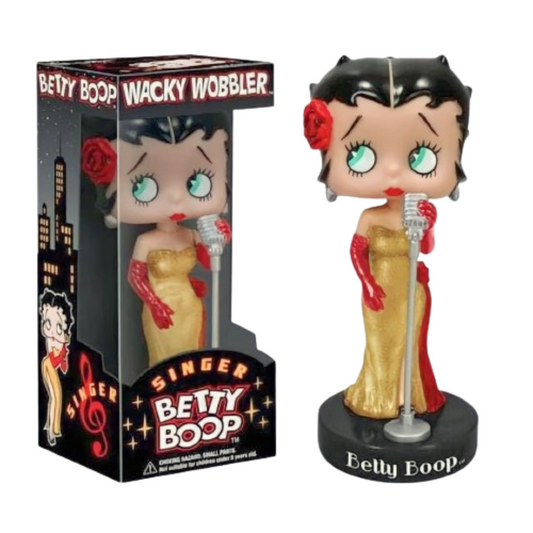 Betty Boop Singer (Betty Boop) Mini Wacky Wobbler