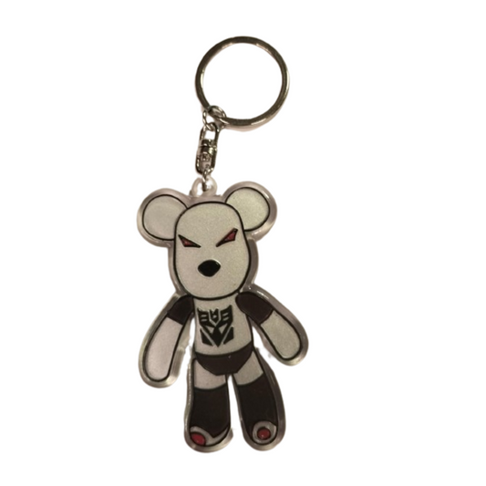 Brick Bear Transformer Keychain (Acrylic)