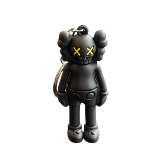 Black Kaws Keychain (Rubber)