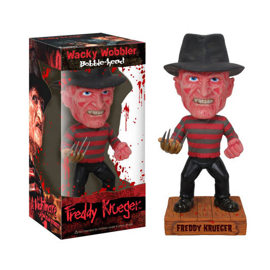 Freddy Kruger (A Nightmare On Elm Street) Mini Wacky Wobbler