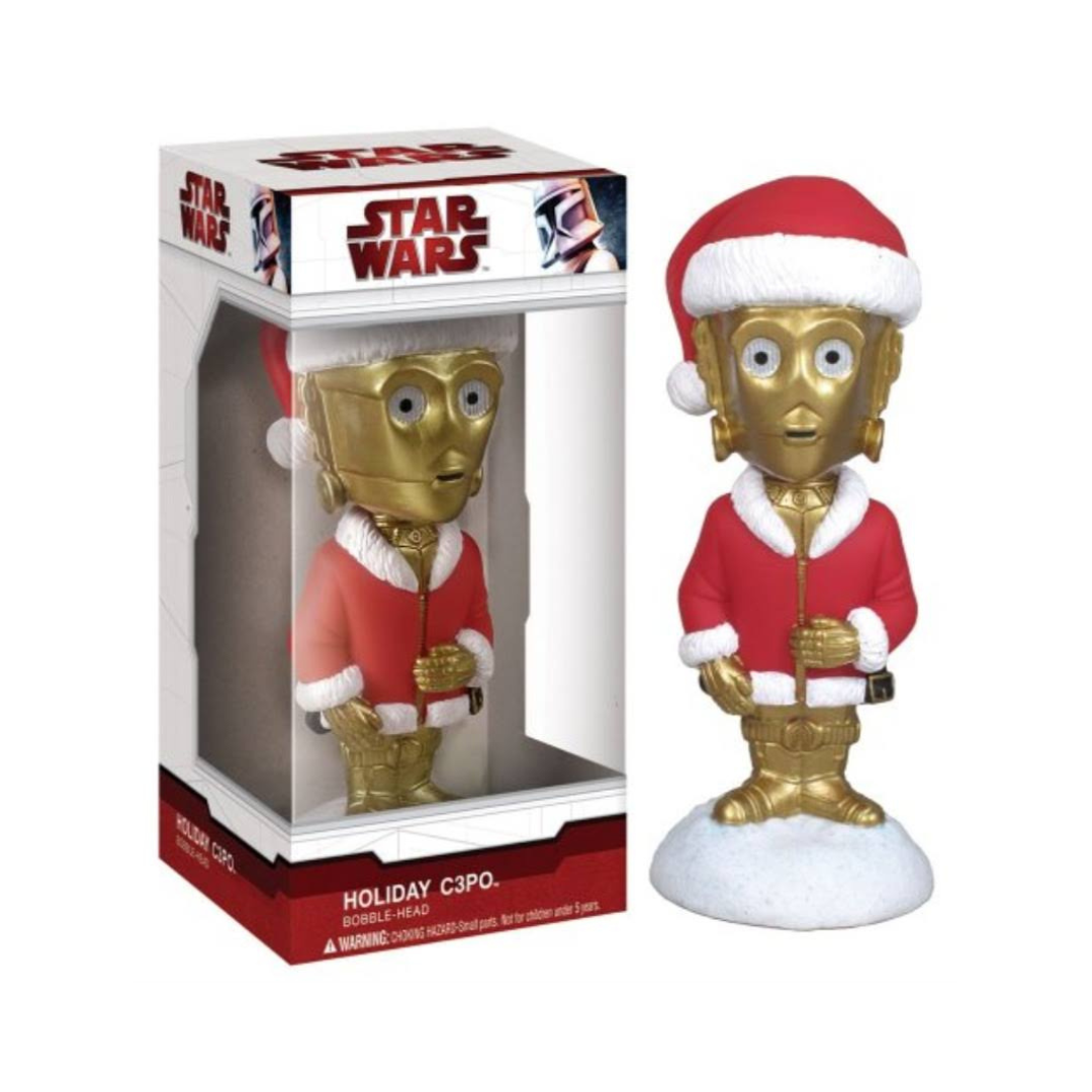 Holiday C-3PO (Star Wars) Mini Wacky Wobbler