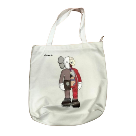 Dissected Kaws Tote Bag