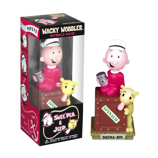 Swee'Pea & Jeep (Popeyes) Mini Wacky Wobbler