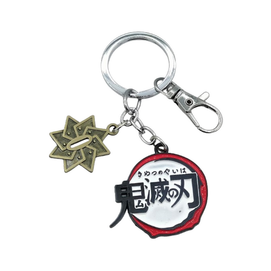2 In 1 Shinazugawa Sanemi Keychain (Metal)