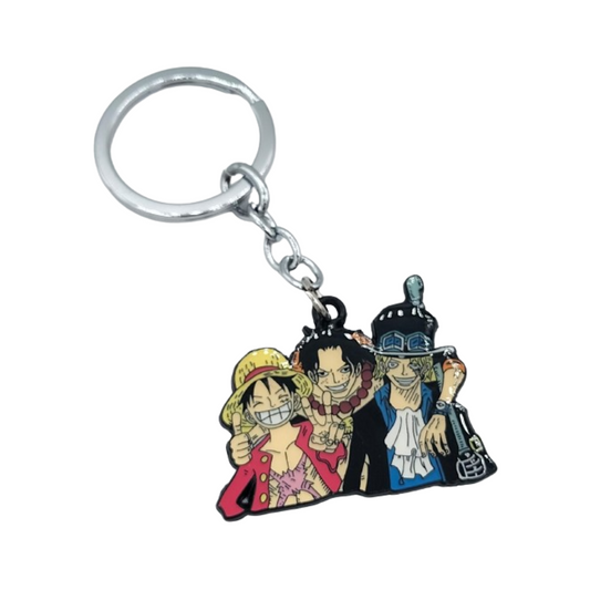 Luffy/Ace/Sabo Keychain (Metal)