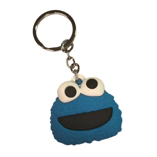 Cookie Monster (Sesame Street) Rubber Keychain