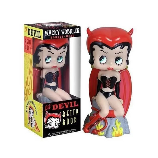 Lil Devil Betty Boop (Betty Boop) Mini Wacky Wobbler