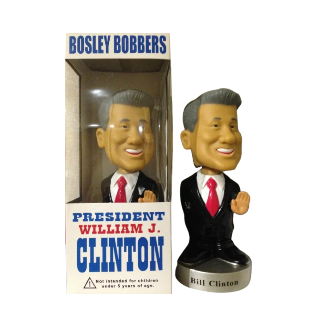 President William. J Clinton (42nd) Mini Wacky Wobbler