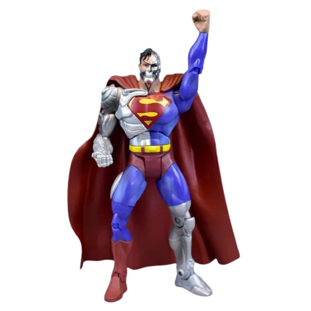 Half Cyborg Superman (DC) Action Figure