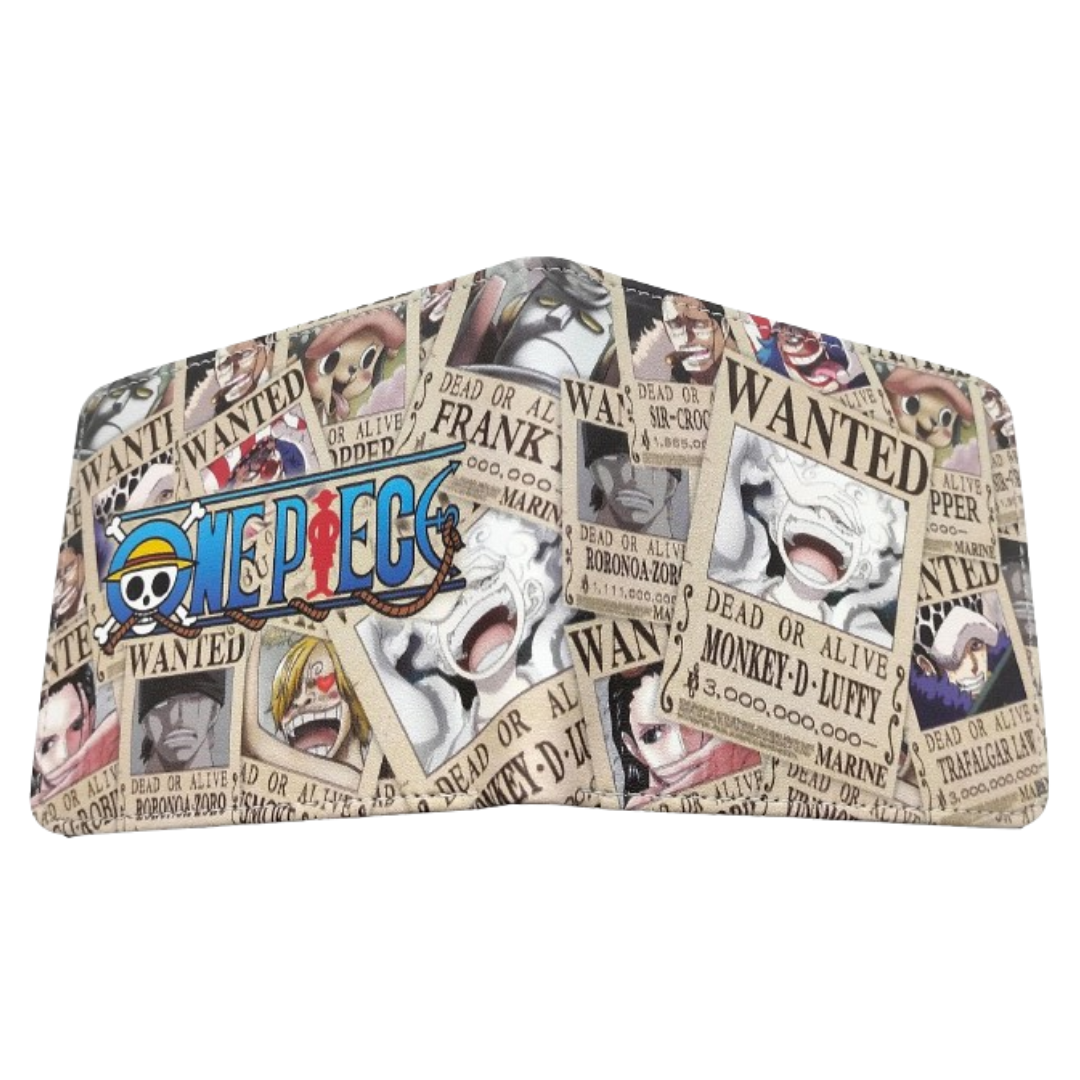One Piece Wanted Poster Wallet